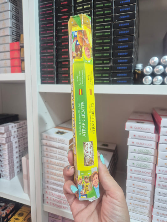 Incienso Llama Clientes