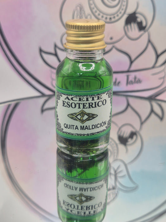 Aceite Quita Maldición ritualizado