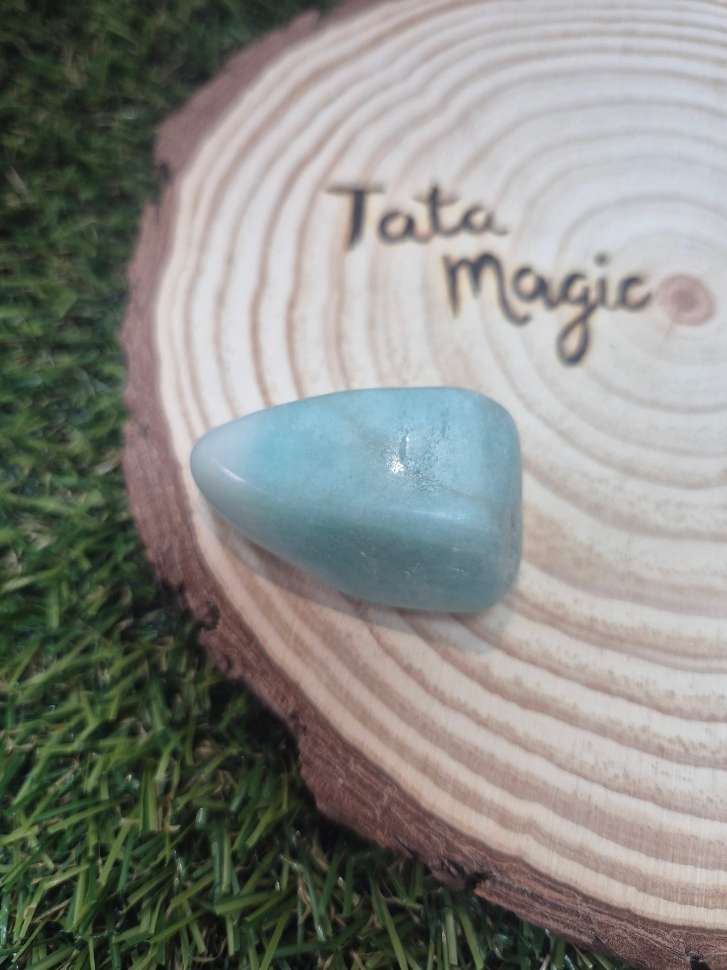Amazonita Pulida- Piedra de Calma, sanación y verdad interior (precio unidad)
