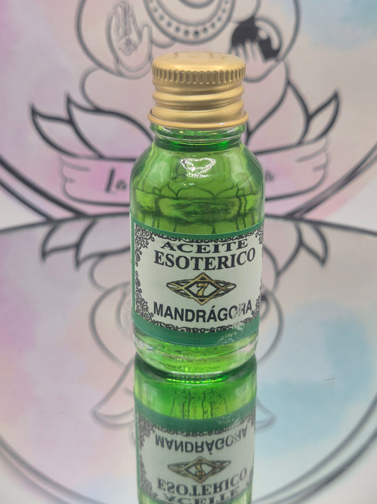 Aceite Mandrágora ritualizado