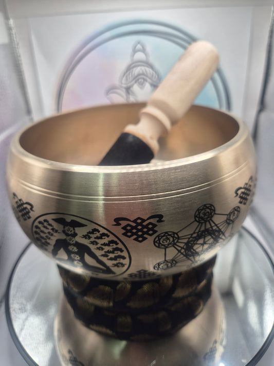 Cuenco Tibetano 4 Metales 14 Cm