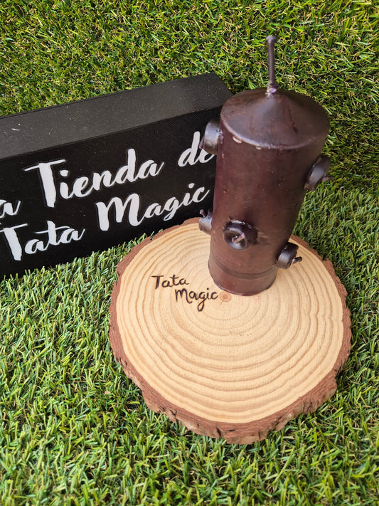 Velón 7 Mechas Negro - Rompe Situaciones / Ritual de Liberación y Limpieza Energética