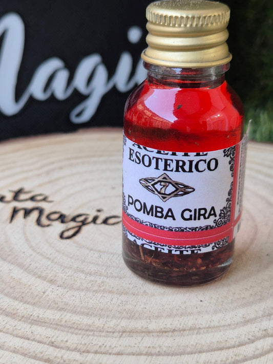 Aceite Ritualizado Pomba Gira - Atracción, Poder Personal y Magnetismo