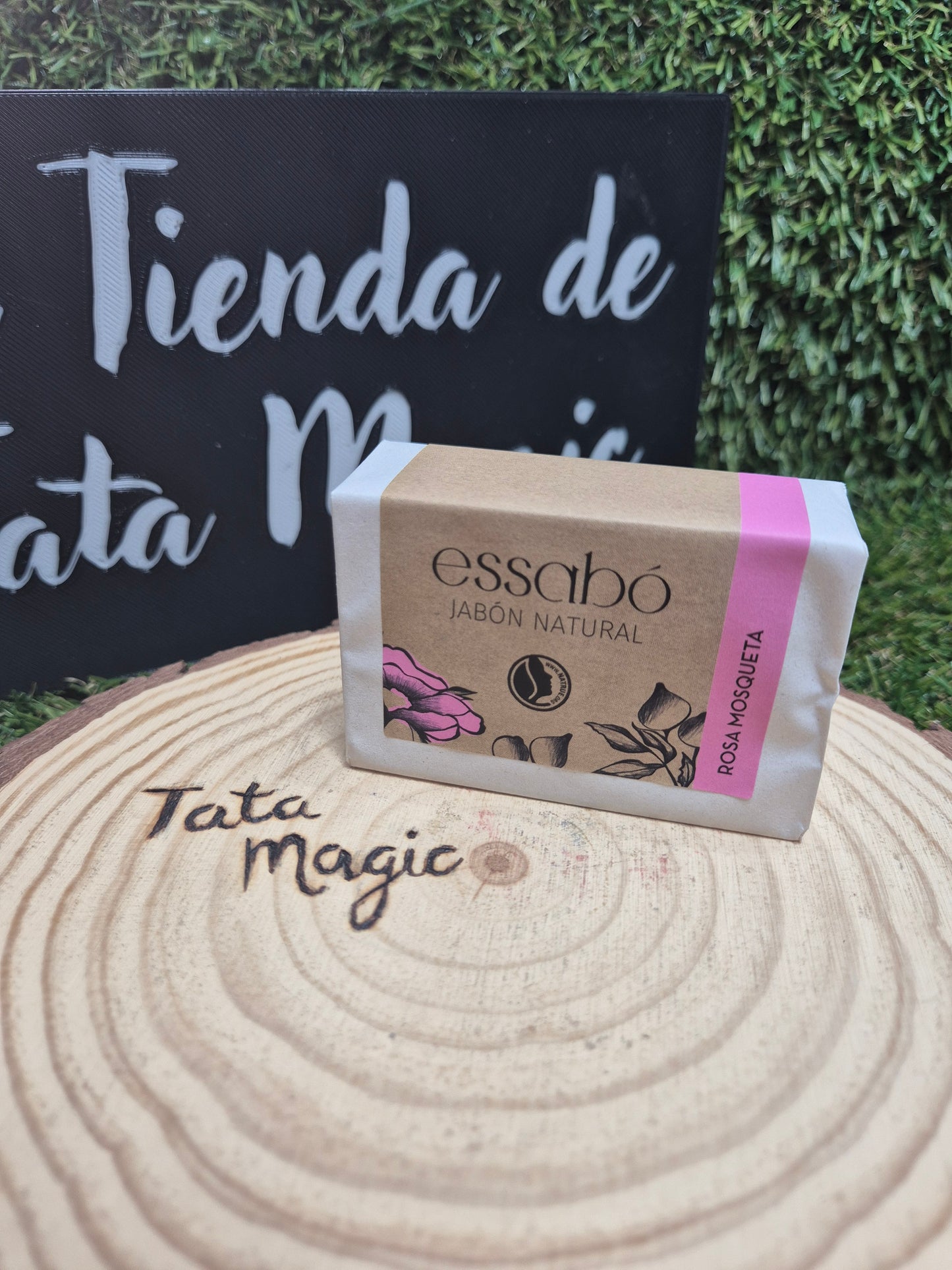 Jabón Orgánico Natural Rosa Mosqueta de Essabo