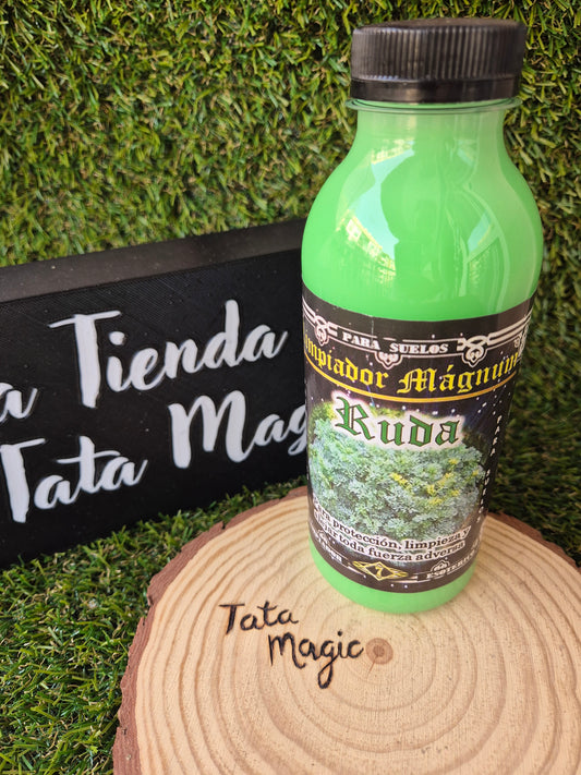Friegasuelos Ruda - Limpiador Mágnum para Protección, Limpieza y Alejar todo lo Negativo de 7 Llaves