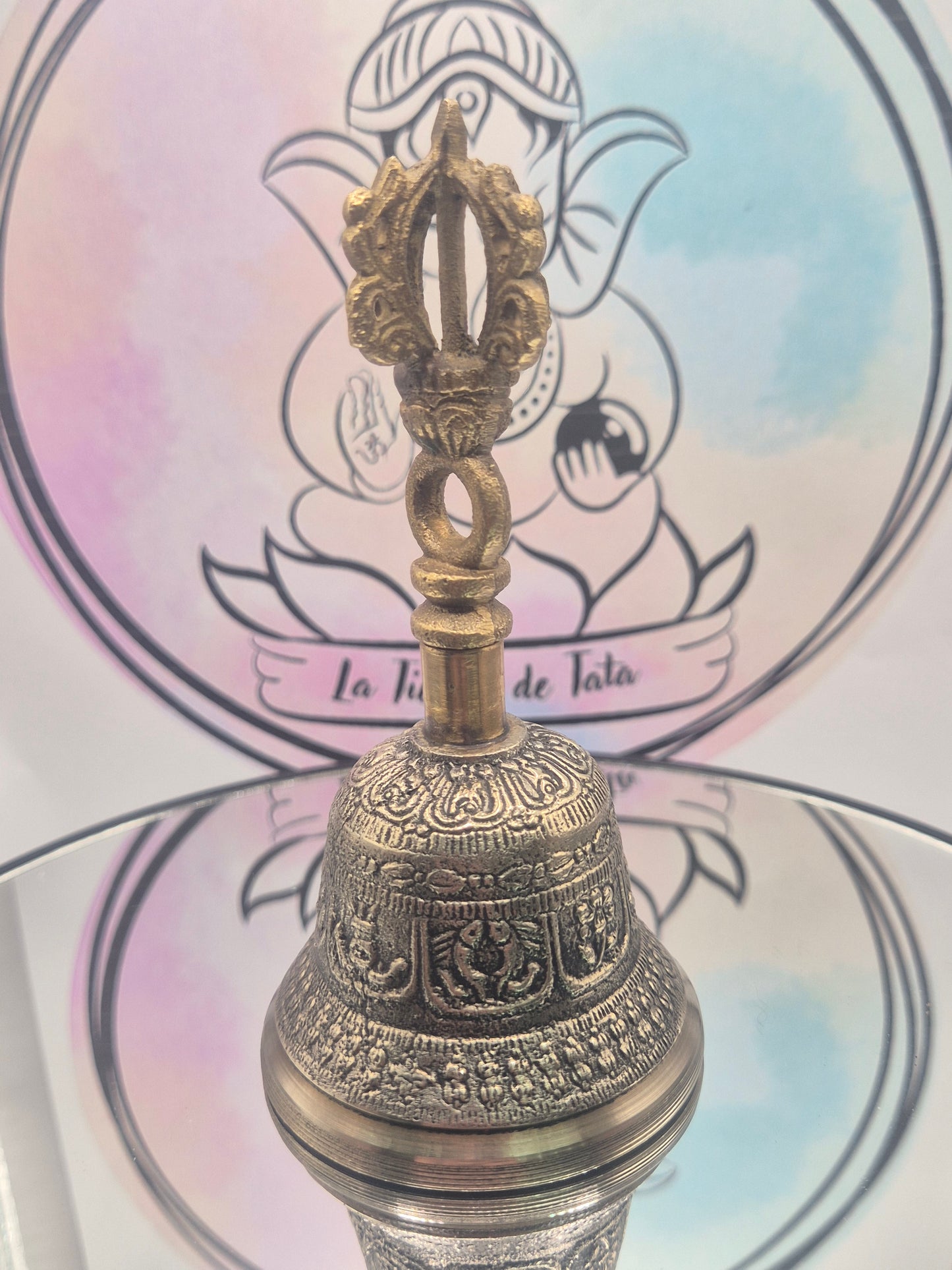 Campana Tibetana Metal Pequeña