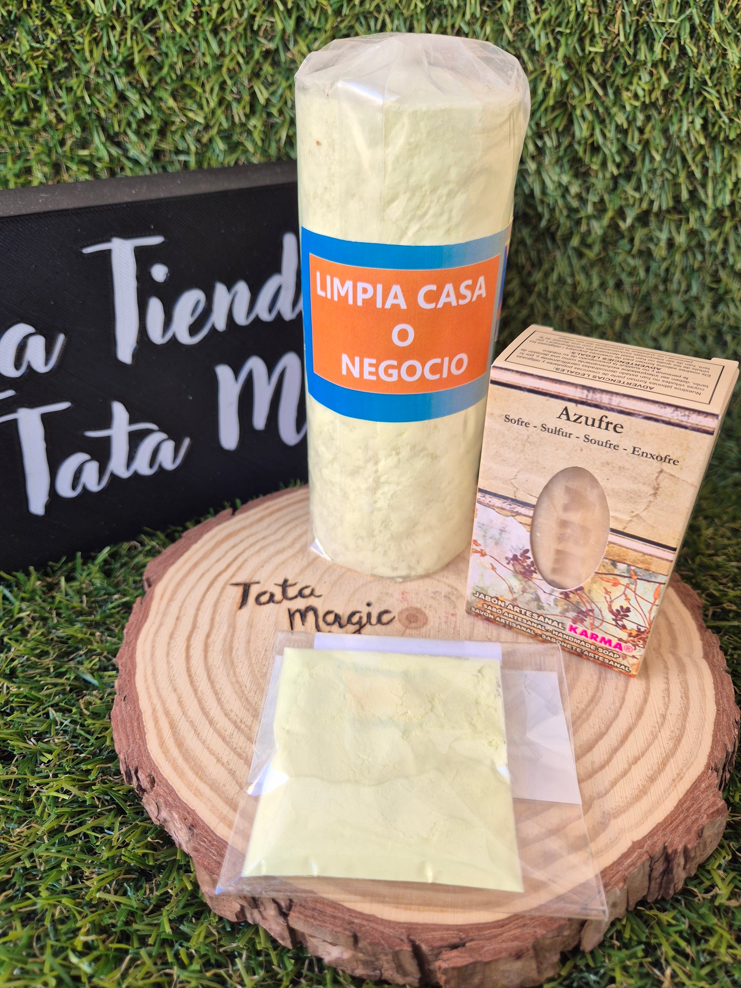 Pack de Azufre para Limpieza de Casa o Negocio - Purificación y Protección Profunda