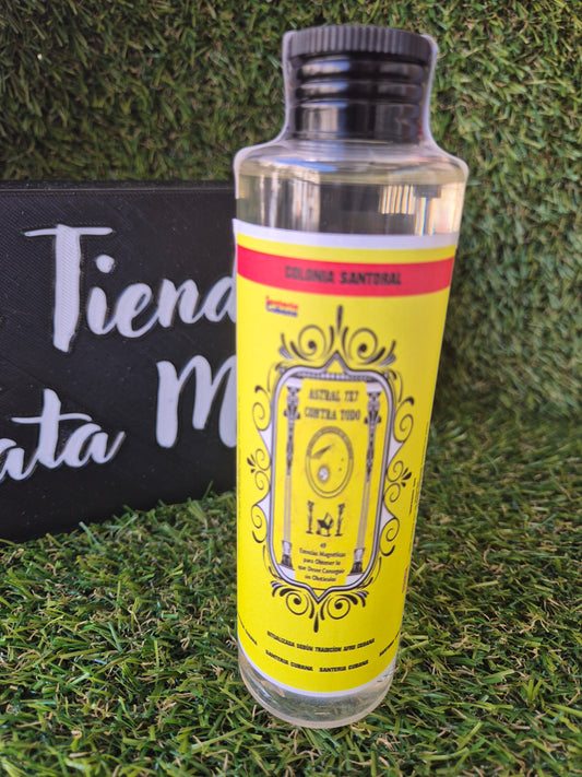 Colonia Santoral 7x7 Astral Contra Todo - Santería Cubana para Limpieza, Protección y Rompe Hechizos Ritualizada según la Tradición Afro Cubana