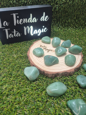 Cuarzo Verde pulido- sanación, energía renovada y bienestar emocional (precio unidad)