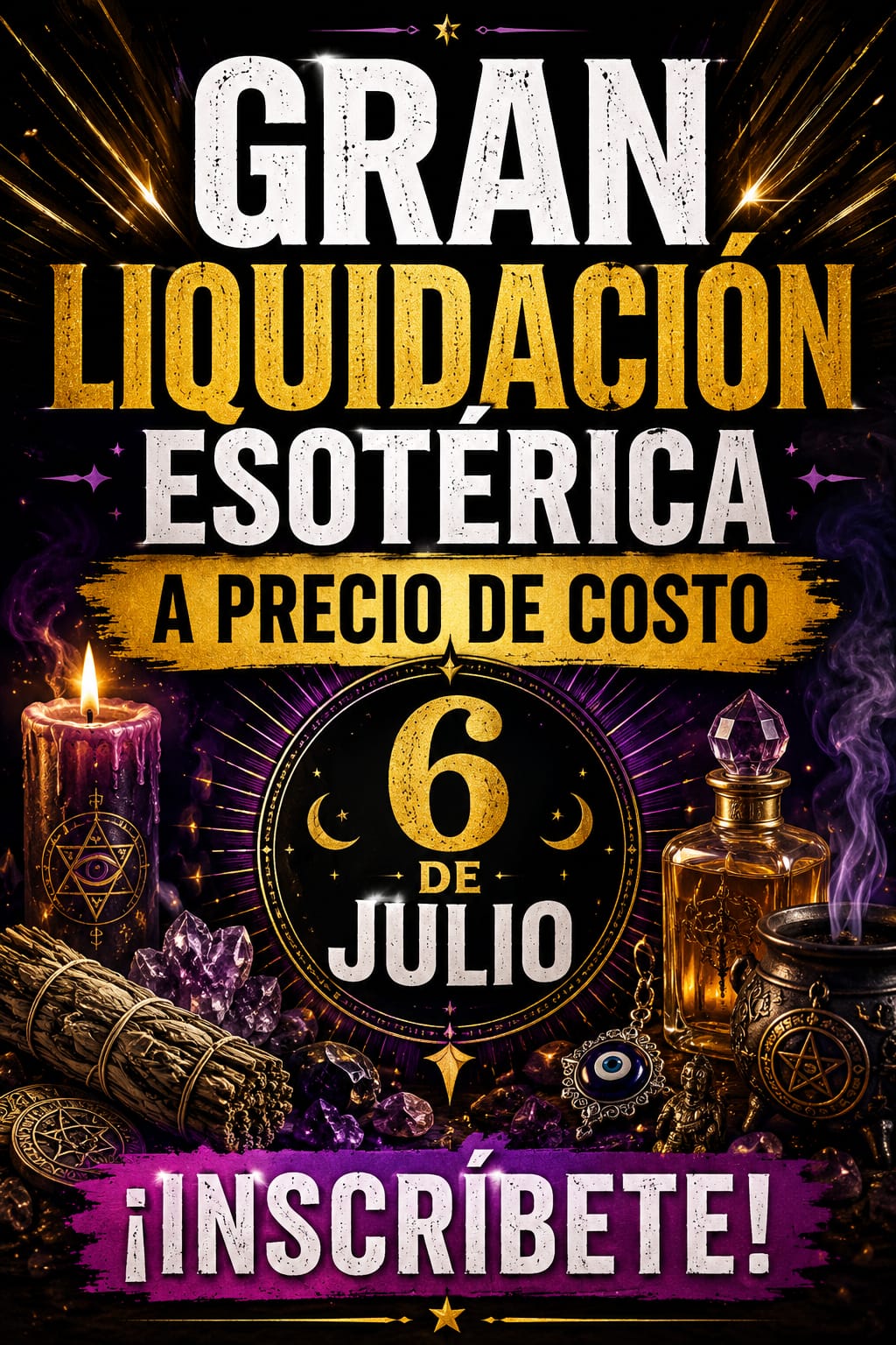 Venta privada de productos esotéricos: la liquidación más honesta que hemos hecho jamás - Tata Magic: tienda Esotérica en Málaga