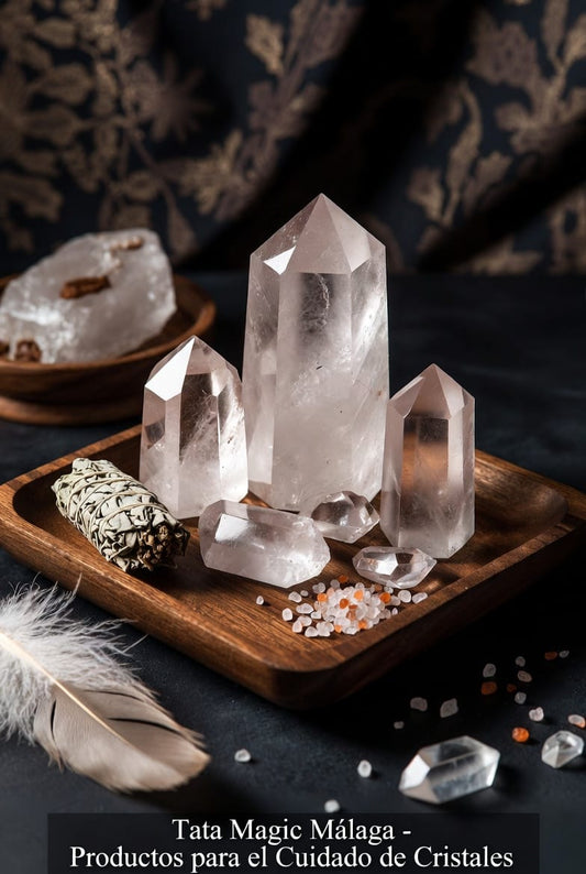 Cómo limpiar y cargar cristales: guía completa paso a paso - Tata Magic: tienda Esotérica en Málaga