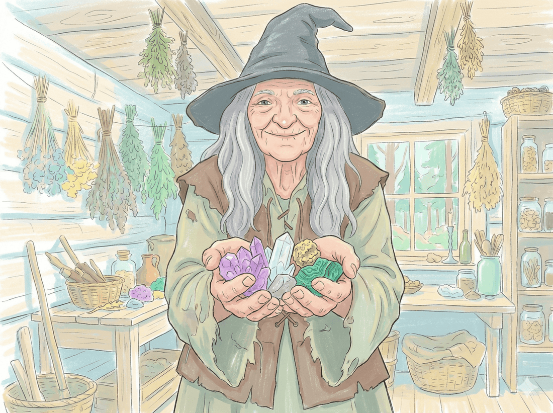 minerales imprescindibles para brujas - La Tienda de Tata Magic: tienda Esotérica en Málaga