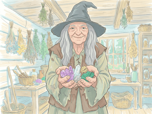 minerales imprescindibles para brujas - La Tienda de Tata Magic: tienda Esotérica en Málaga