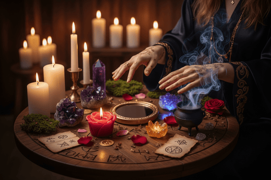 Tipos de magia: guía completa de magia blanca, negra, verde, roja, gris, dorada, violeta y más - Tata Magic: tienda Esotérica en Málaga
