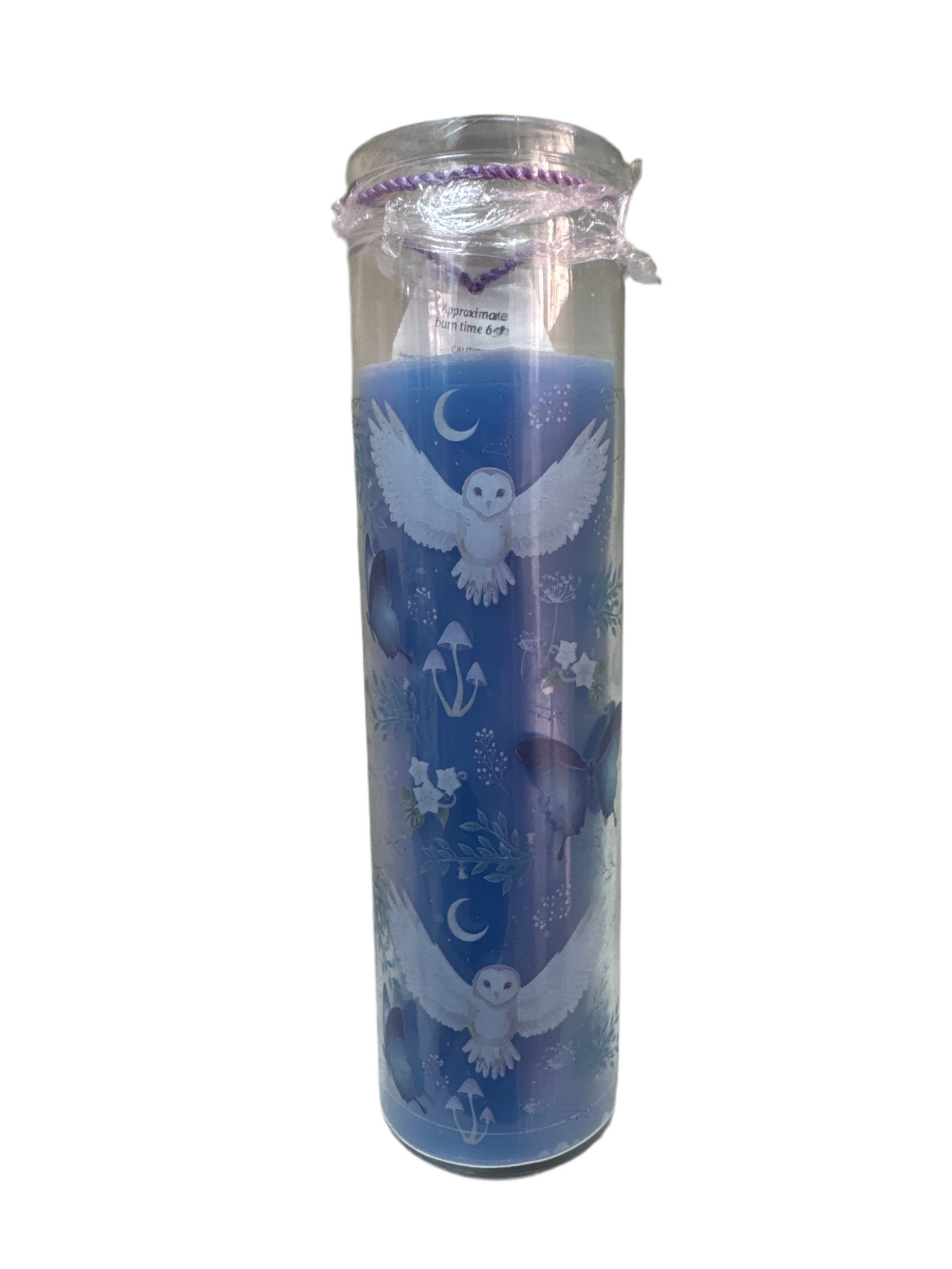 Vela de Lavanda Ave nocturna