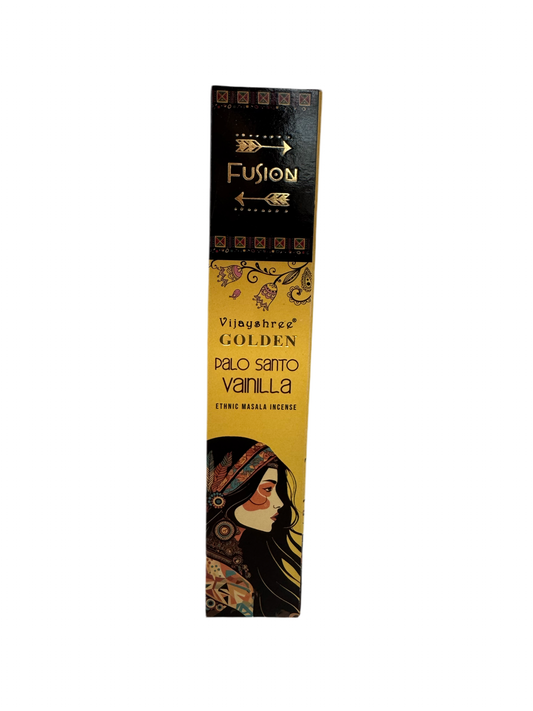 Inciensos Palo Santo Con Vainilla - Fusion Gold