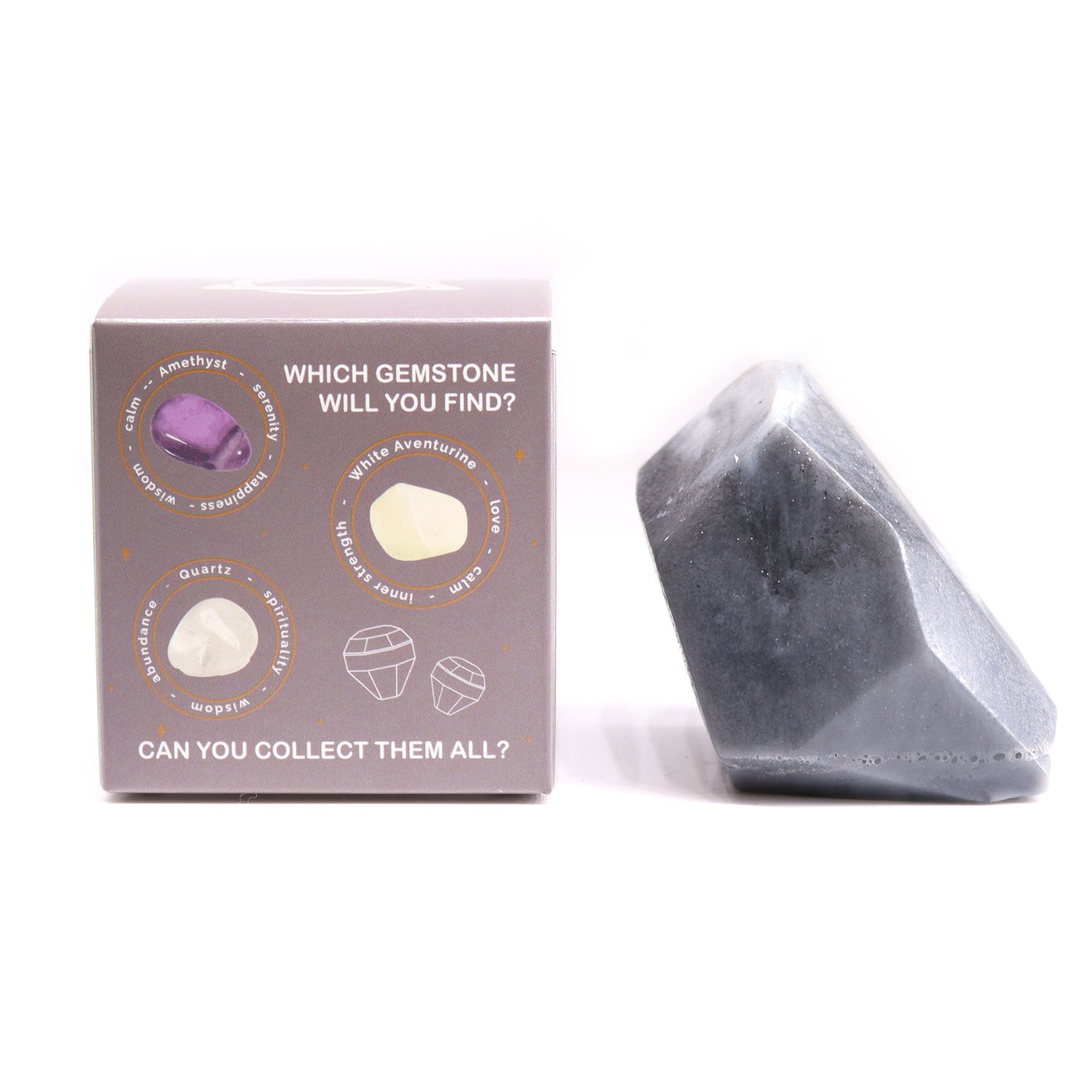 Jabon Elemental de Cristal con minerales