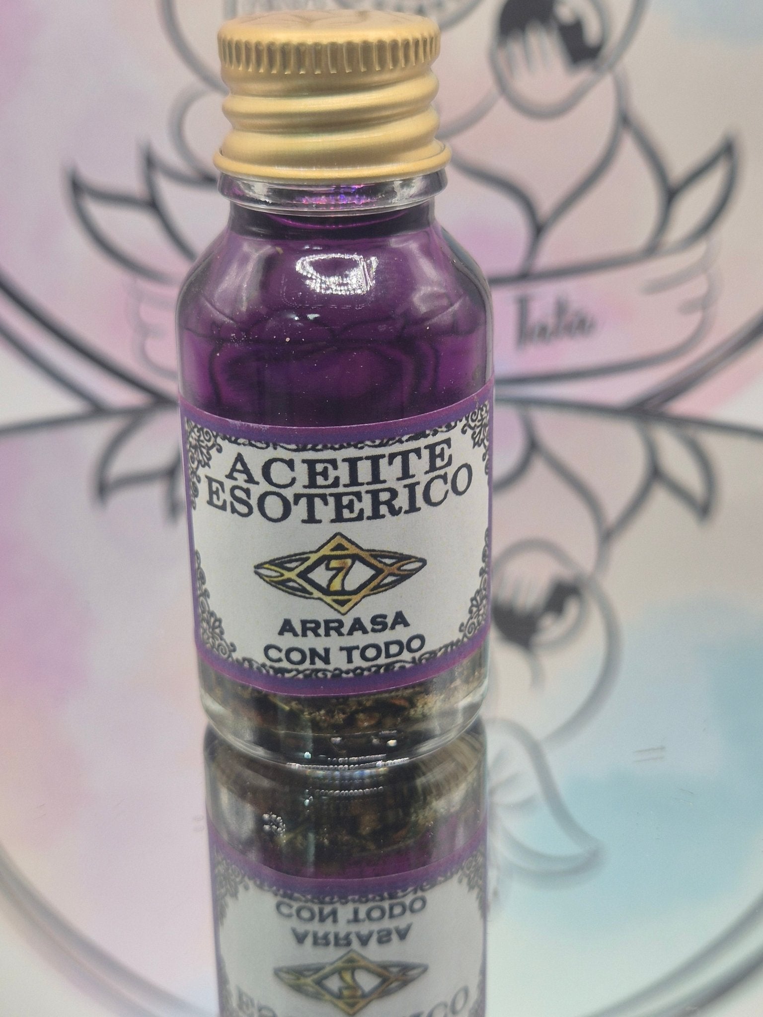 Aceite Arrasa Todo ritualizado Aceites EsotericosTienda esotérica Málaga - La Tienda de Tata Magic: tienda Esotérica en Málaga