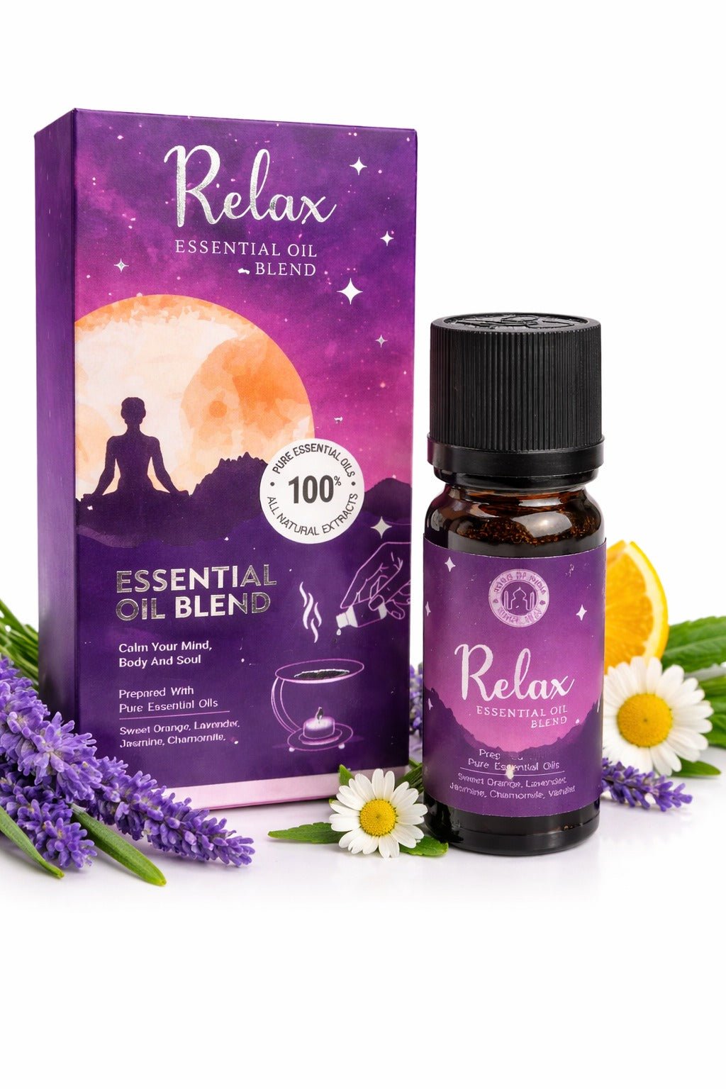 Aceite Esencial para Relajación Profunda, Calma y Bienestar Aceites AromáticosTienda esotérica Málaga - La Tienda de Tata Magic: tienda Esotérica en Málaga