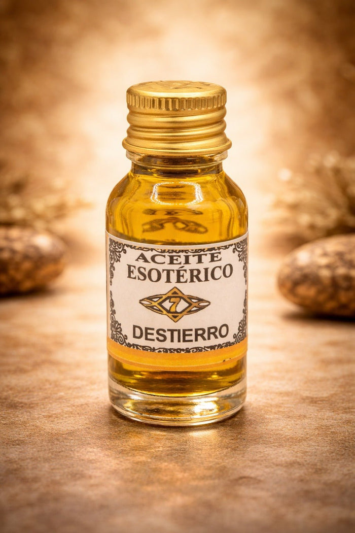 Aceite Destierro ritualizado