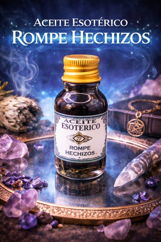 Aceite Esotérico Rompe Hechizos Ritualizado de 7 Llaves - Limpieza, Protección y Corte Espiritual Aceites EsotericosTienda esotérica Málaga - La Tienda de Tata Magic: tienda Esotérica en Málaga