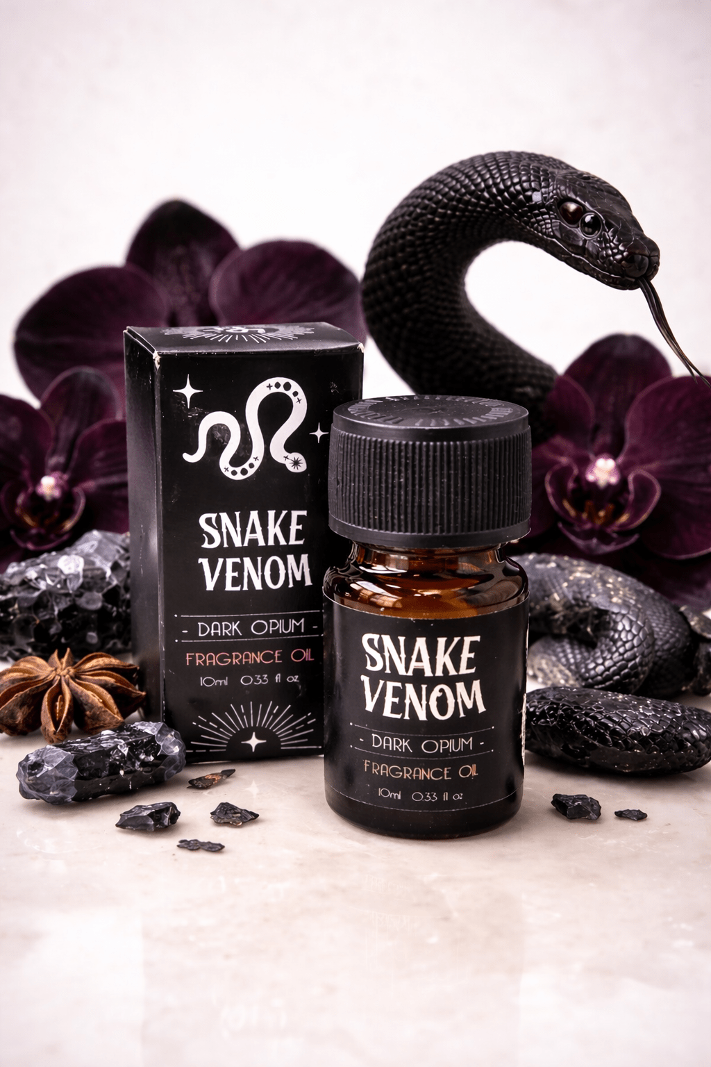 Aceite Ritualizado Veneno de Serpiente | Quita Maldiciones, Corta Envidias y Protección 10ml Aceites EsotericosTienda esotérica Málaga - La Tienda de Tata Magic: tienda Esotérica en Málaga