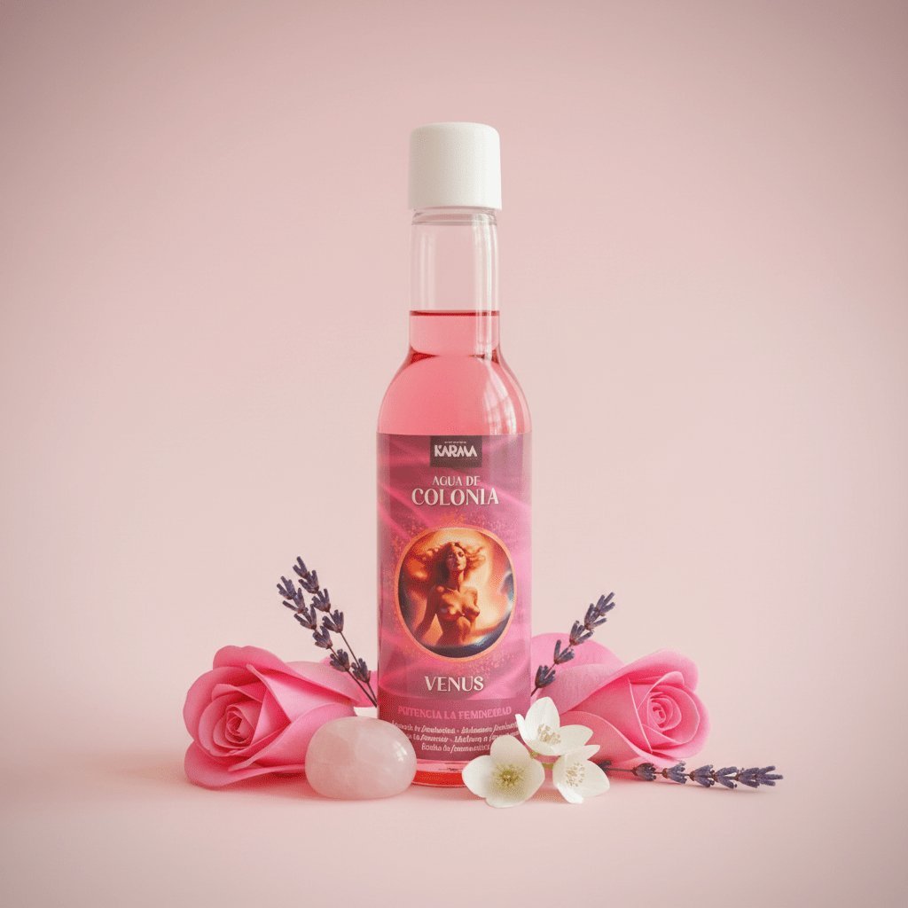 Agua de Colonia Venus Karma 200 ml — Amor, Atracción y Magnetismo Personal Agua de Colonia RitualTienda esotérica Málaga - La Tienda de Tata Magic: tienda Esotérica en Málaga