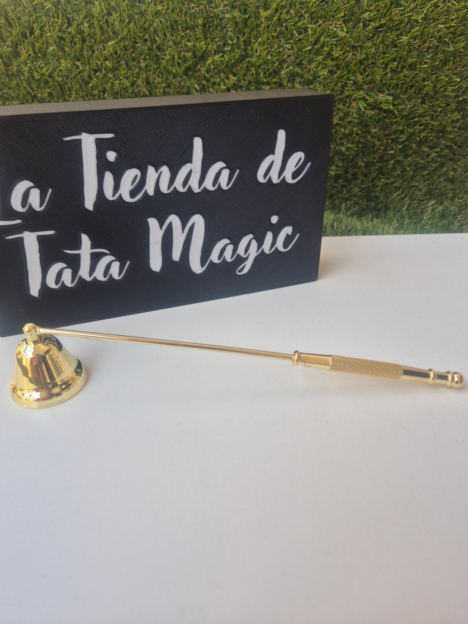 Apaga velas metálico Flexible Metálico - Negro, Plata, Cobre y Oro VelasTienda esotérica Málaga - La Tienda de Tata Magic: tienda Esotérica en Málaga