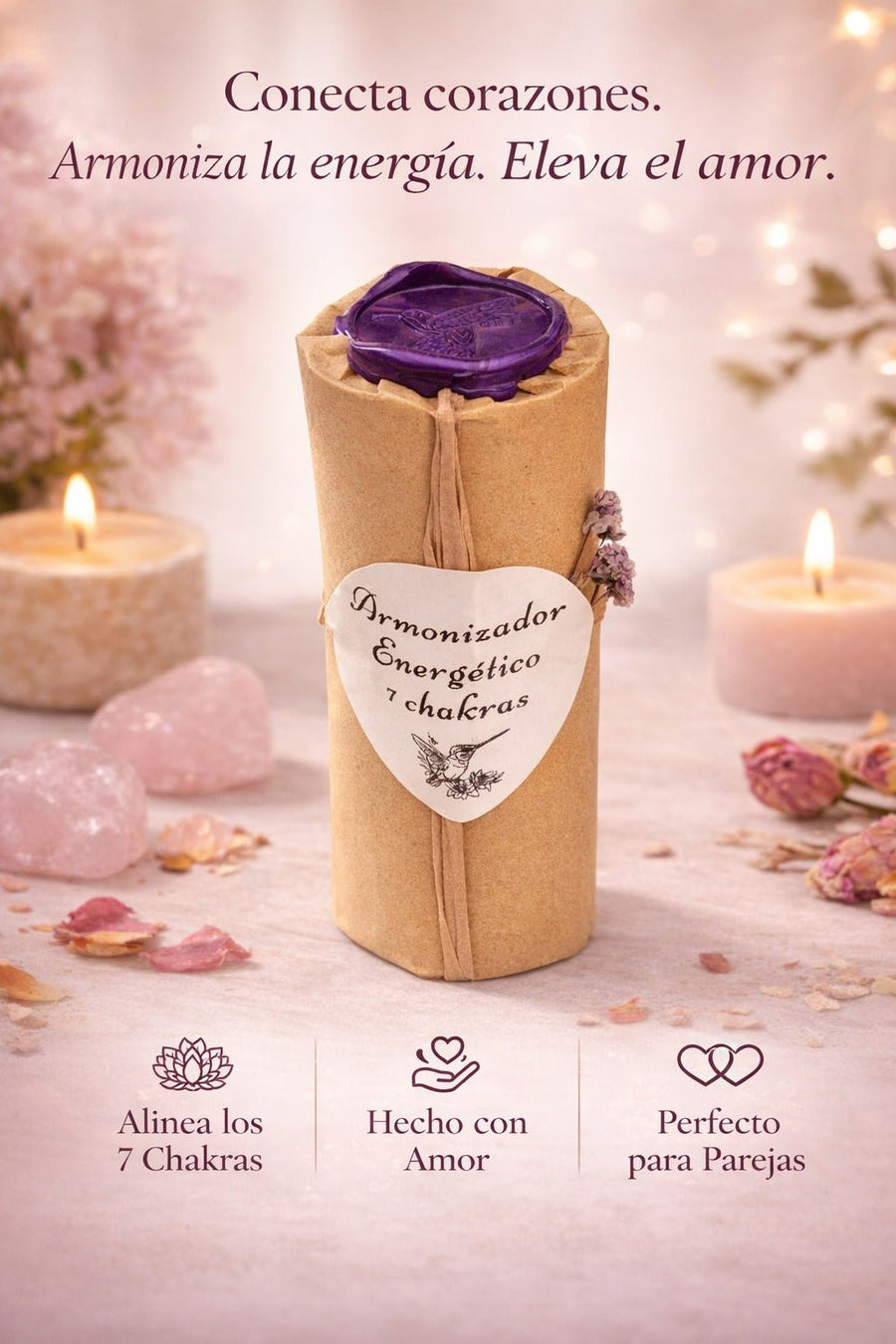 Armonizadores de Chakras — 7 Velas Ritualizadas Velas RitualesTienda esotérica Málaga - La Tienda de Tata Magic: tienda Esotérica en Málaga