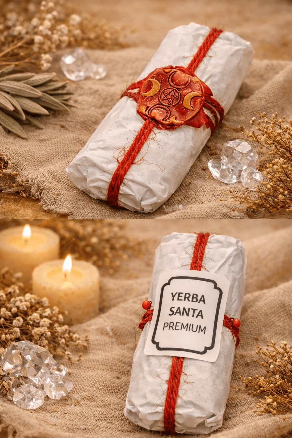 Atadillo Premium Yerba Santa Consagrado — Limpieza Emocional y Armonía en Relaciones Atadillos y SahumadoresTienda esotérica Málaga - La Tienda de Tata Magic: tienda Esotérica en Málaga