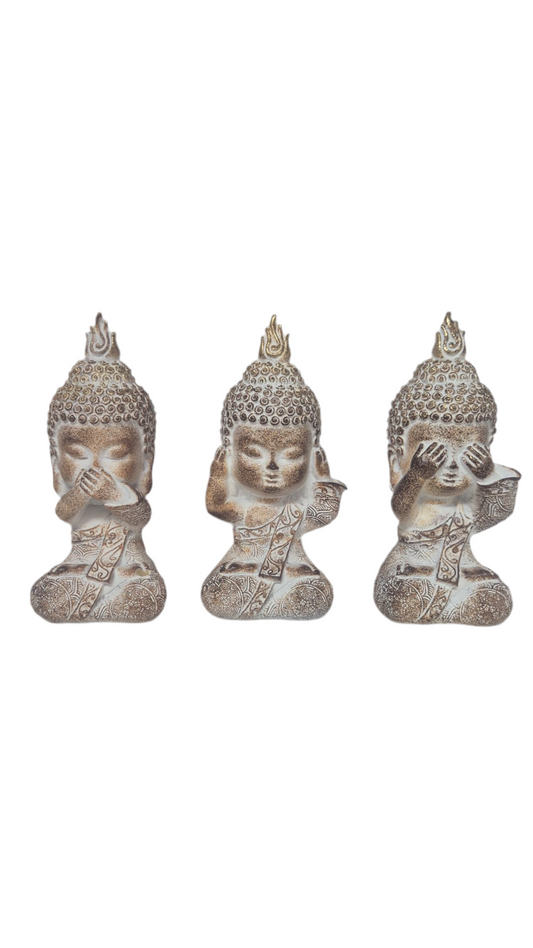 Figuras - Budha ver, oir y callar