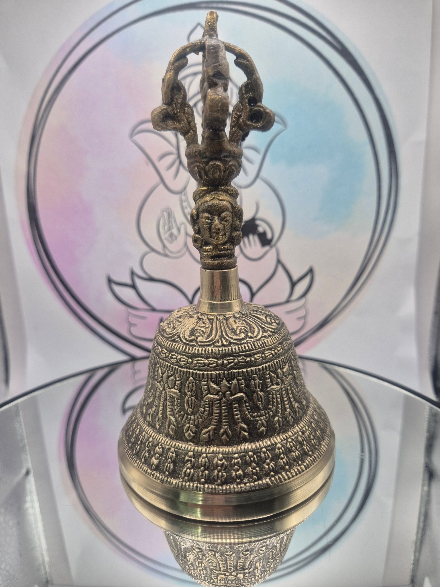 Campana Tibetana Grande 10 Cm Tienda esotérica Málaga - La Tienda de Tata Magic: tienda Esotérica en Málaga