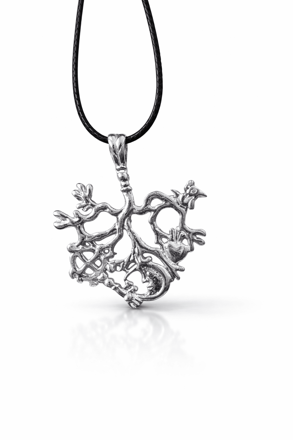 Cimaruta plata brillante amuleto italiano protección colgantesplataTienda esotérica Málaga - La Tienda de Tata Magic: tienda Esotérica en Málaga