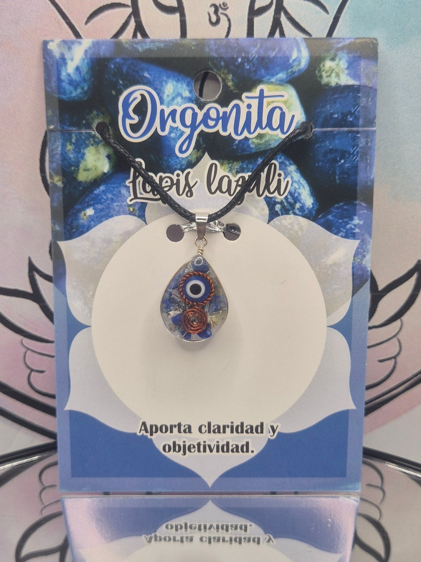 Colgante Orgonita Ojo Turco JoyeriamineralescolgantesTienda esotérica Málaga - La Tienda de Tata Magic: tienda Esotérica en Málaga