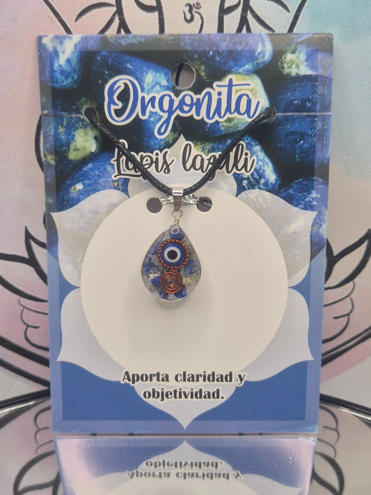 Colgante Orgonita Ojo Turco