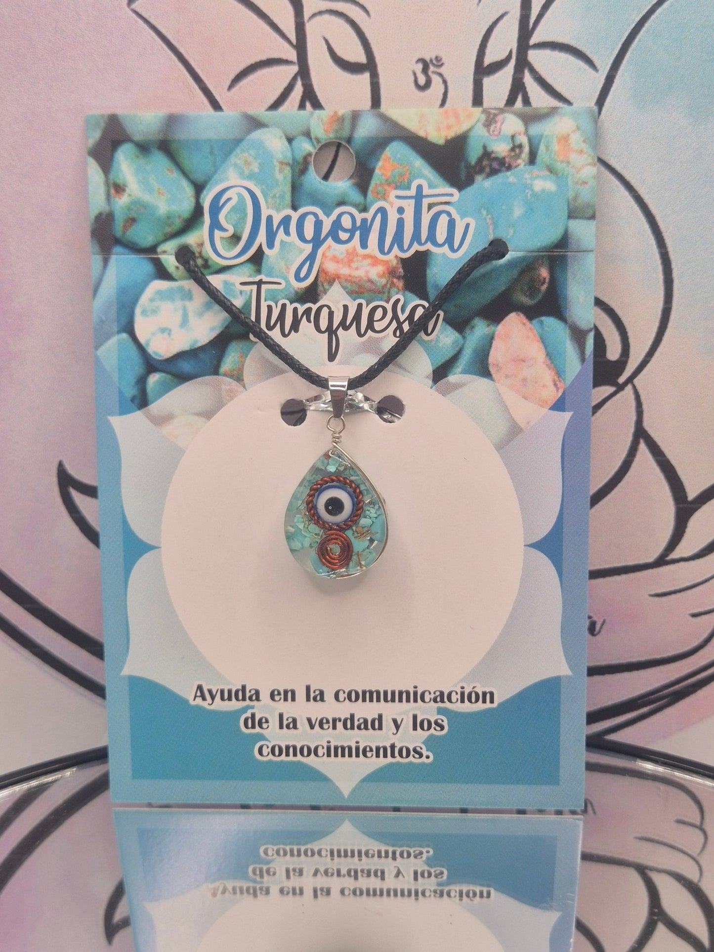 Colgante Orgonita Ojo Turco JoyeriamineralescolgantesTienda esotérica Málaga - La Tienda de Tata Magic: tienda Esotérica en Málaga