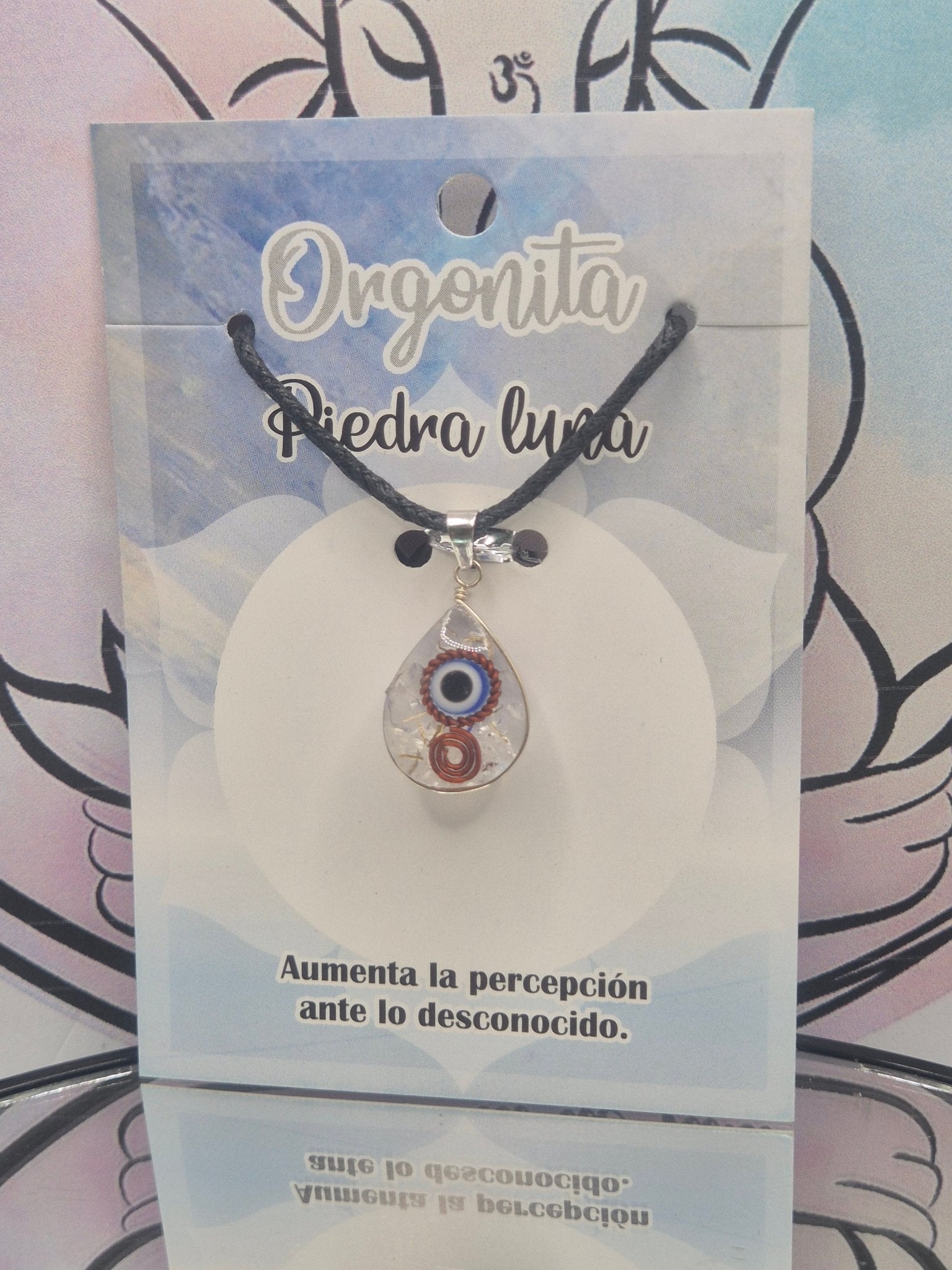 Colgante Orgonita Ojo Turco JoyeriamineralescolgantesTienda esotérica Málaga - La Tienda de Tata Magic: tienda Esotérica en Málaga