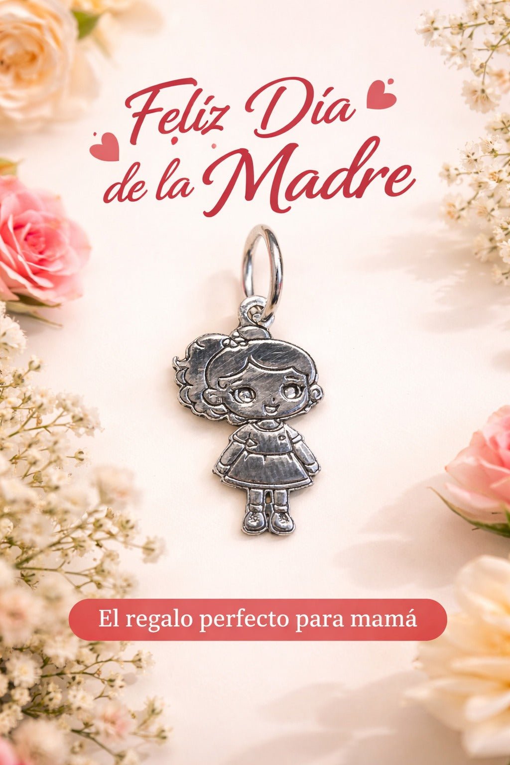 Colgante Niña Plata – Regalo Día de la Madre y Niña Interior JoyeríaTienda esotérica Málaga - La Tienda de Tata Magic: tienda Esotérica en Málaga