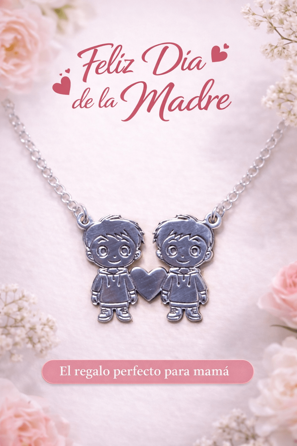 Colgante Niños de Plata – Lleva Siempre a tus Hijos en el Corazón JoyeríaTienda esotérica Málaga - La Tienda de Tata Magic: tienda Esotérica en Málaga