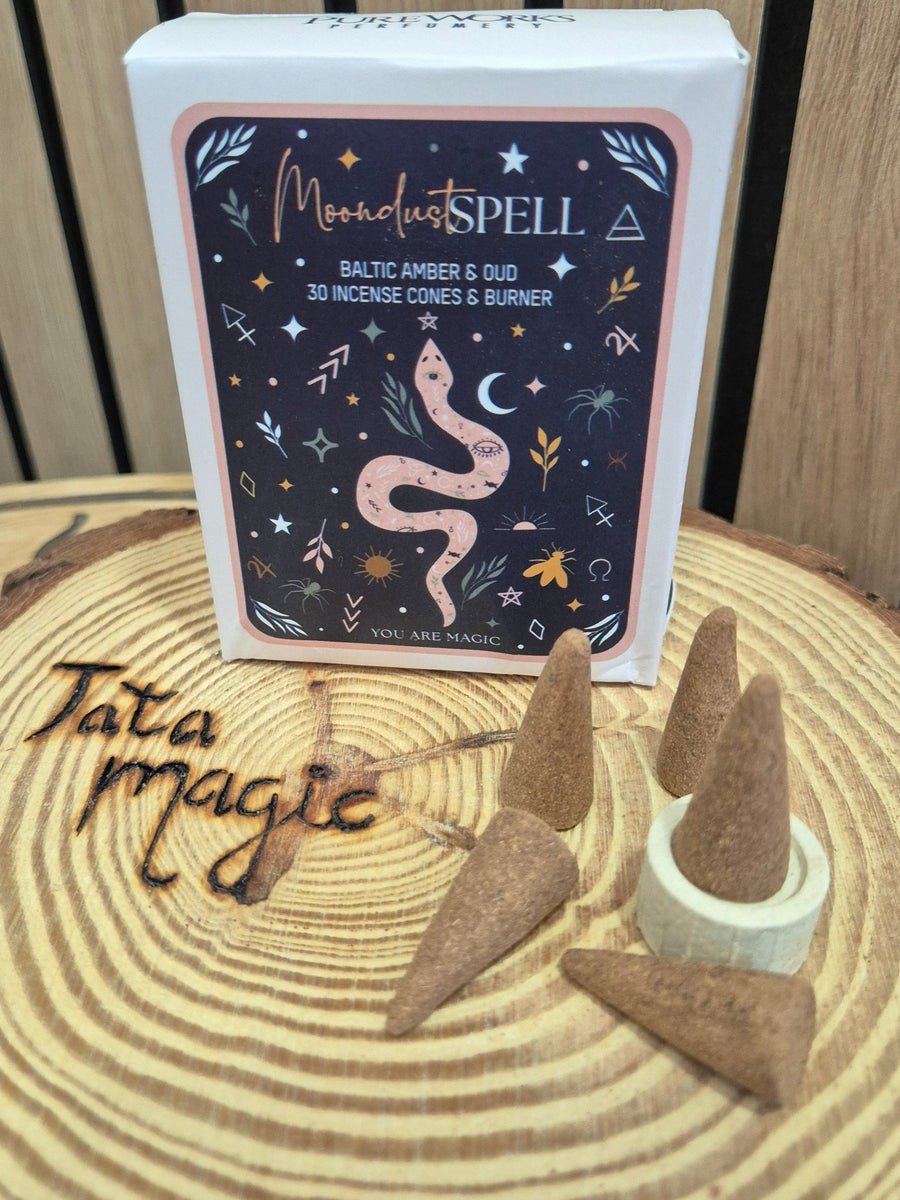 Conos de Incienso Pureworks — Magia Aromática en Cada Espiral de Humo Inciensos ConoTienda esotérica Málaga - La Tienda de Tata Magic: tienda Esotérica en Málaga