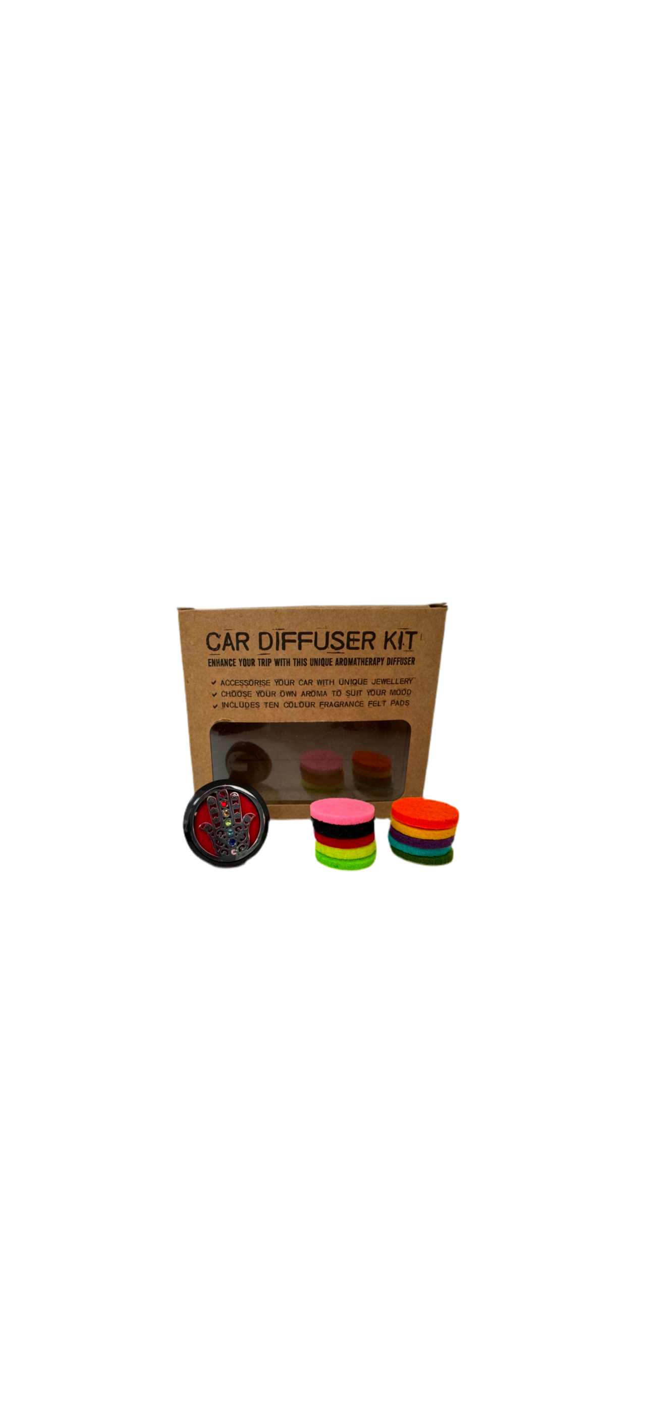 Kit difusor para coche - Hamsa - 30mm