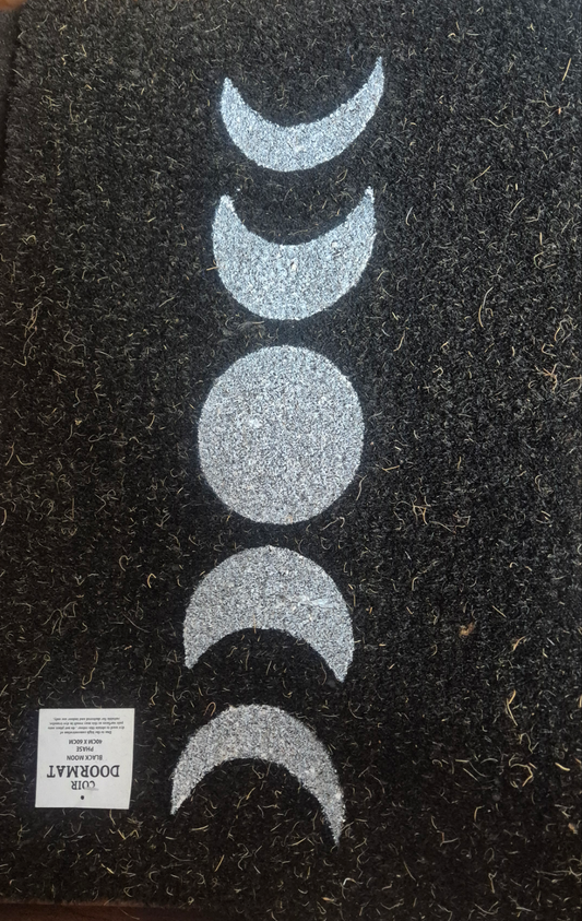 Alfombra Fases de la Luna negra