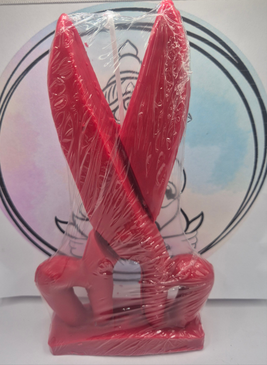 Vela Tijera Roja (12x21 Cm)