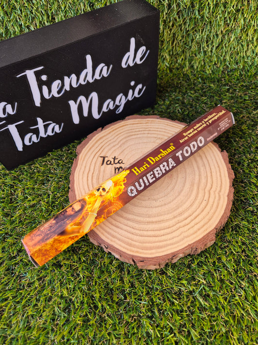 Incienso Hexagonal Quiebra Todo de HD - Limpieza y Protección Energética