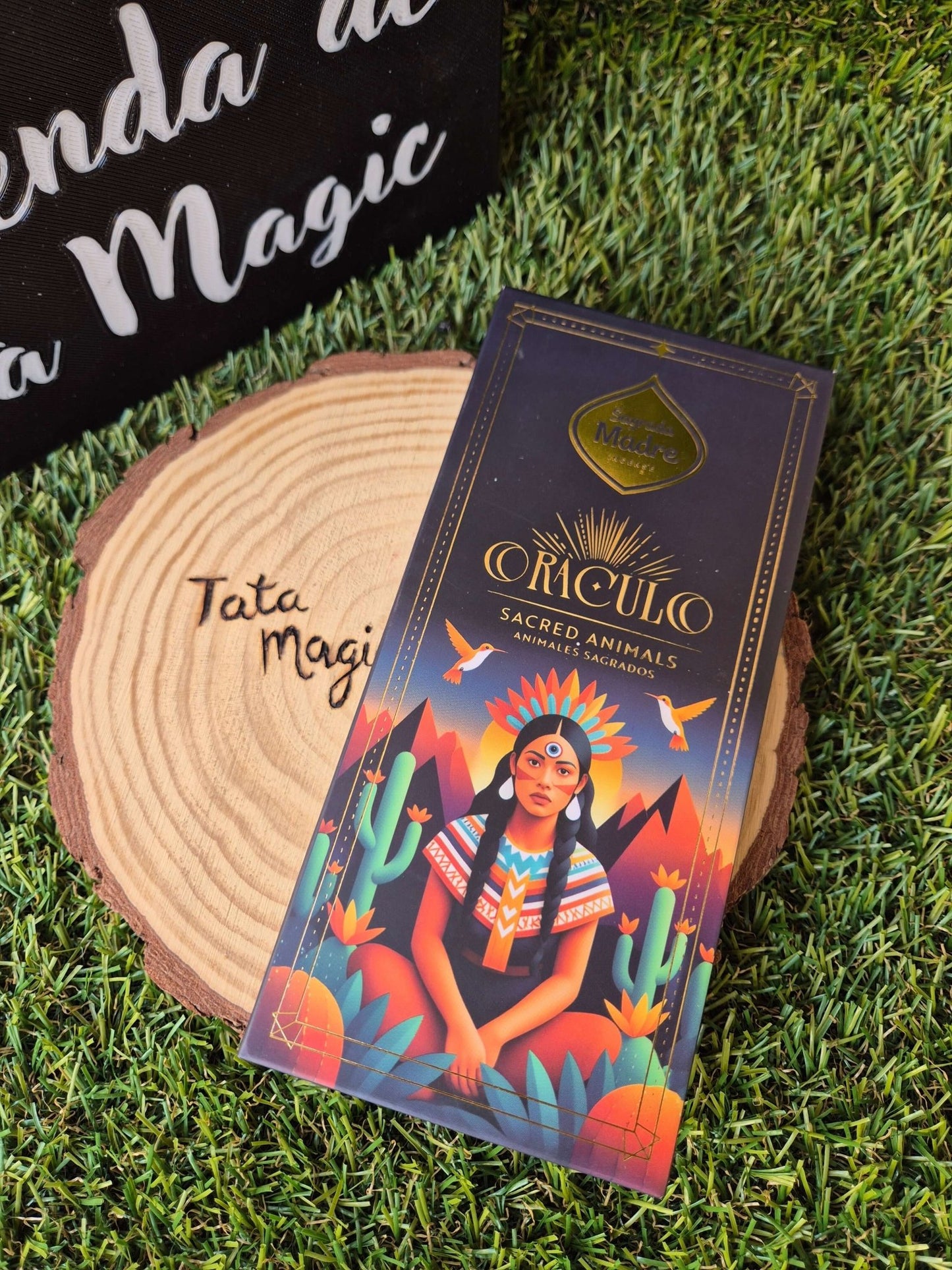 Incienso Oráculo Animales Sagrados de Sagrada Madre - Conexión Espiritual y Guía Ancestral Incienso varillasTienda esotérica Málaga - La Tienda de Tata Magic: tienda Esotérica en Málaga