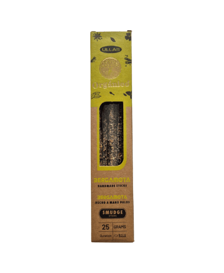 Incienso Orgánico Varillas Ullas Bergamota - Armonía Natural para Cuerpo, Mente y Espíritu Tienda esotérica Málaga - La Tienda de Tata Magic: tienda Esotérica en Málaga