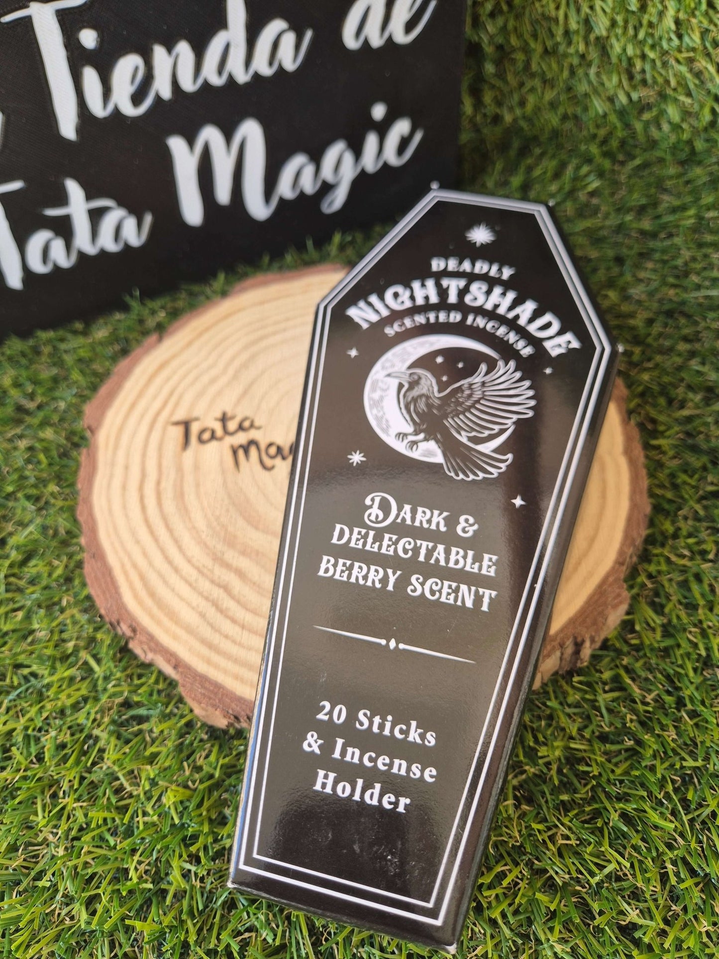Incienso Ritual Belladona "Deadly Nightshade" - Magia Oscura, Intuición y Protección Tienda esotérica Málaga - La Tienda de Tata Magic: tienda Esotérica en Málaga