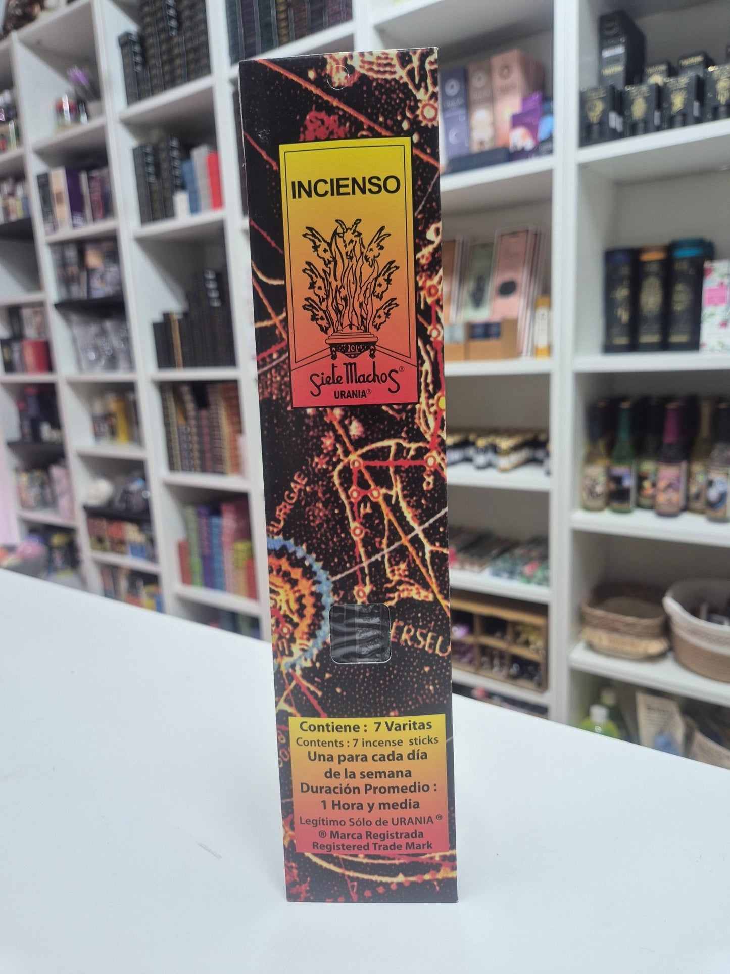 Incienso Varillas 7 Machos Urania Tienda esotérica Málaga - La Tienda de Tata Magic: tienda Esotérica en Málaga