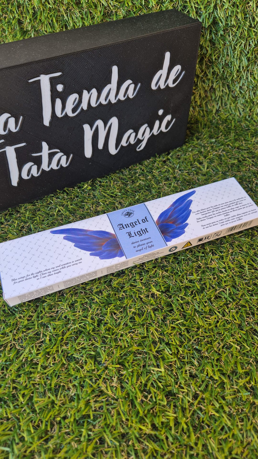 Incienso Ángel de la Guarda de la Luz de Green Tree - Purificación y Paz Interior Tienda esotérica Málaga - La Tienda de Tata Magic: tienda Esotérica en Málaga
