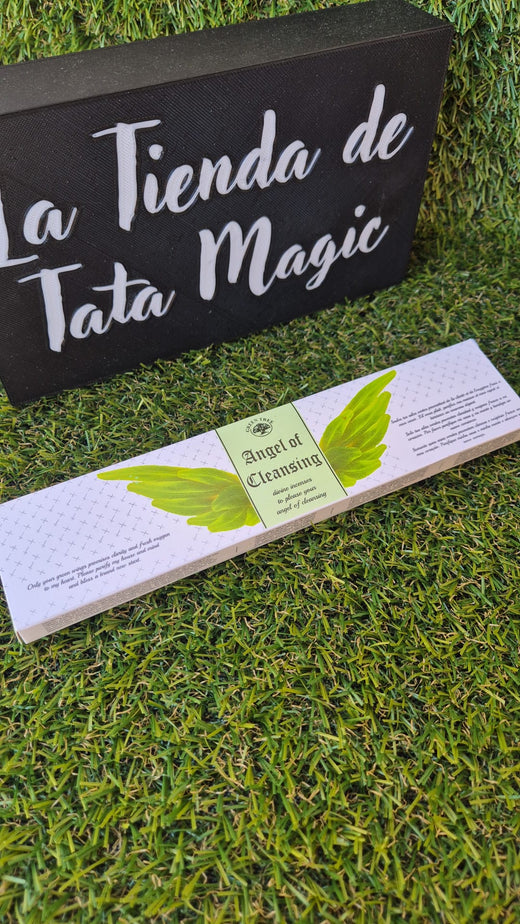 Incienso Ángel de la Guarda para la Limpieza de Green Tree - Limpieza Energética y Protección Tienda esotérica Málaga - La Tienda de Tata Magic: tienda Esotérica en Málaga